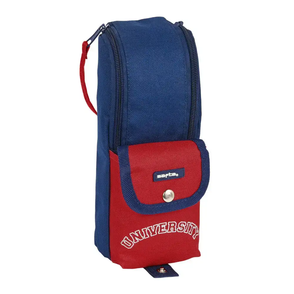 Trousse d ecolier safta university rouge blue marine 6 x 21 x 6 cm _5653. Entrez dans l'Univers de DIAYTAR COTE D'IVOIRE - Où l'Innovation Rencontre la Tradition. Explorez notre sélection de produits modernes et traditionnels qui incarnent l'esprit dynamique du Côte d'Ivoire.