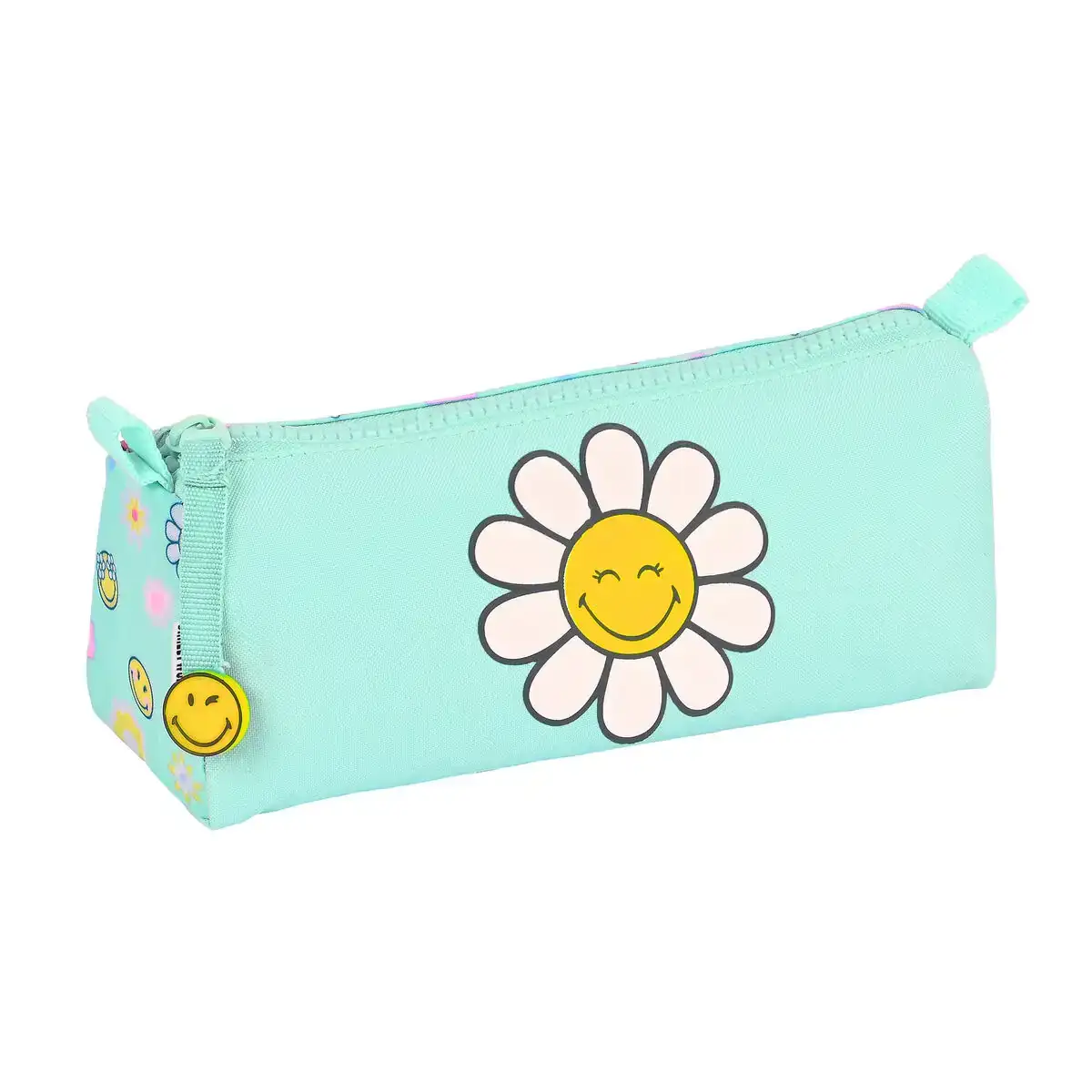 Trousse d ecolier smiley summer fun turquoise 21 x 8 x 7 cm _1411. DIAYTAR COTE D'IVOIRE - Votre Source de Trésors Culturels. Naviguez à travers notre catalogue et trouvez des articles qui mettent en avant la richesse de la culture sénégalaise.