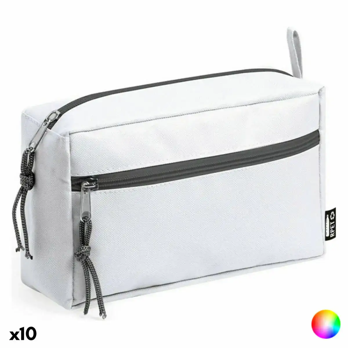 Trousse de toilette 146423 plastique recycle 10 unites _4116. DIAYTAR COTE D'IVOIRE - L'Univers de l'Élégance Accessible. Plongez dans notre catalogue et choisissez des produits qui allient sophistication et accessibilité pour un shopping exquis.