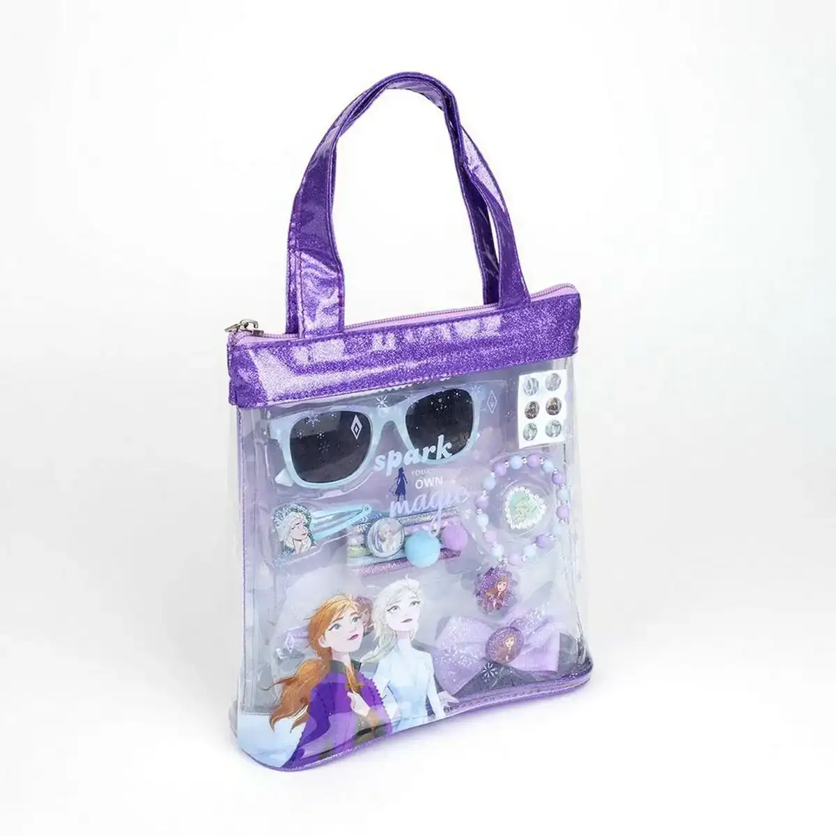 Trousse de toilette avec accessoires frozen multicouleur 22 x 22 x 8 cm _1808. DIAYTAR COTE D'IVOIRE - Où Chaque Produit a son Histoire. Découvrez notre gamme de produits, chacun portant en lui le récit de l'artisanat et de la passion, pour vous offrir une expérience de shopping authentique.