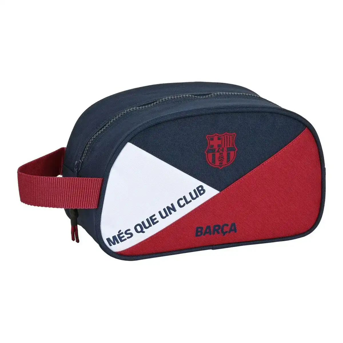 Trousse de toilette enfant f c barcelona bleu bordeaux 26 x 15 x 12 cm _8477. DIAYTAR COTE D'IVOIRE - L'Art de Choisir, l'Art de S'émerveiller. Explorez notre gamme de produits et laissez-vous émerveiller par des créations authentiques et des designs modernes.