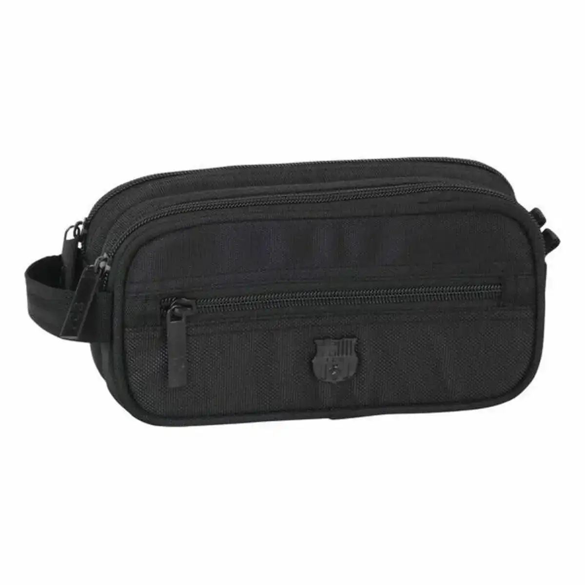 Trousse de toilette f c barcelona noir_3455. DIAYTAR COTE D'IVOIRE - Votre Passage vers le Raffinement. Plongez dans notre univers de produits exquis et choisissez des articles qui ajoutent une touche de sophistication à votre vie.