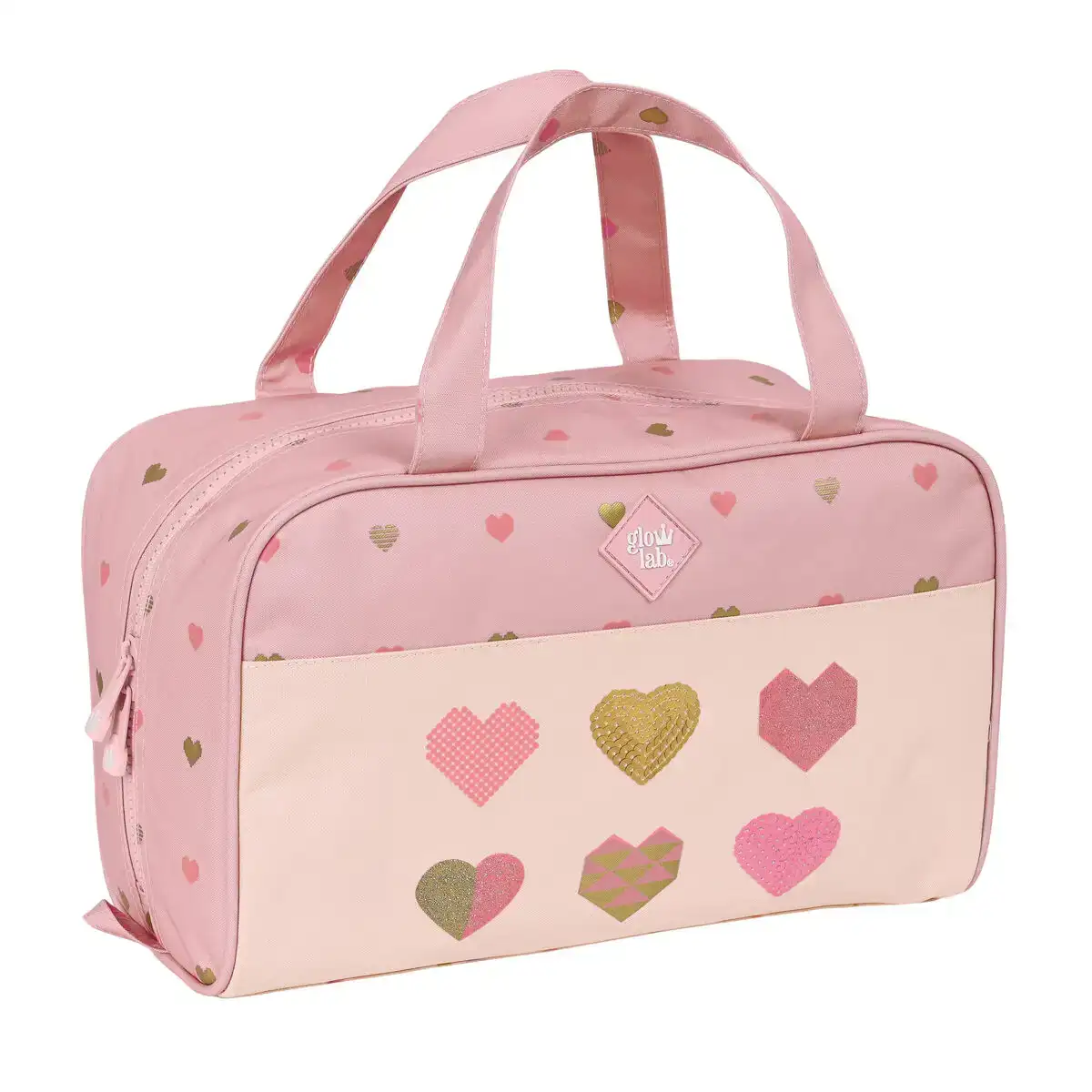 Trousse de toilette glow lab hearts rose 31 x 14 x 19 cm _3829. DIAYTAR COTE D'IVOIRE - Où Chaque Détail Compte. Parcourez nos produits soigneusement sélectionnés et choisissez des articles qui correspondent à votre style et à vos valeurs.