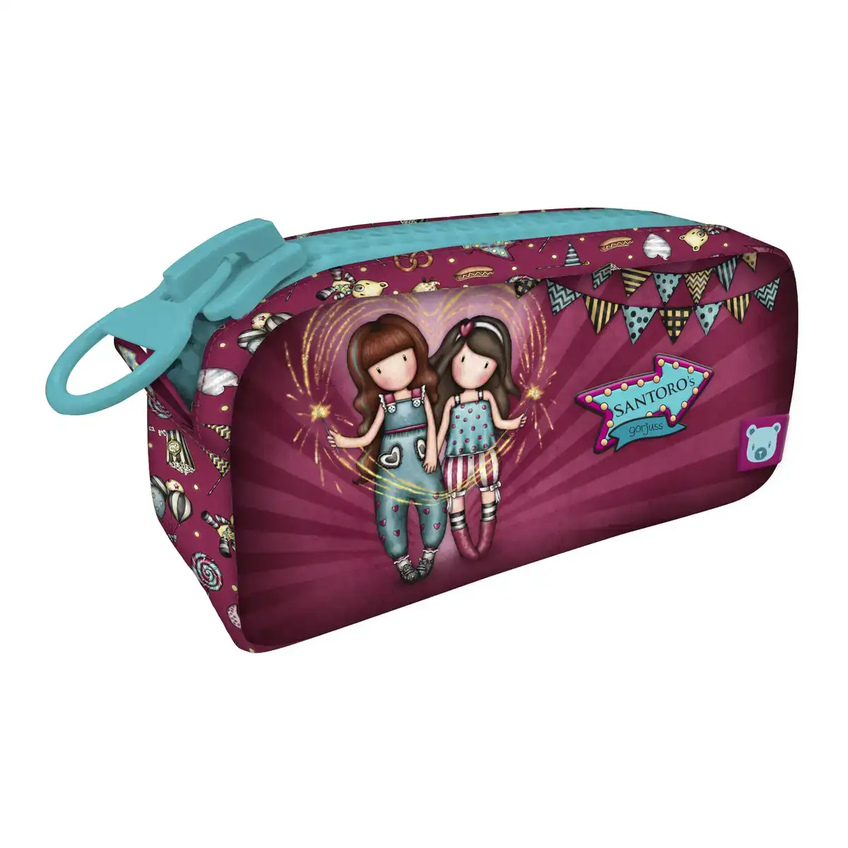 Trousse de toilette gorjuss fireworks bordeaux 21 5 x 10 5 x 7 cm _5812. DIAYTAR COTE D'IVOIRE - Votre Destination Shopping Exquise. Explorez notre boutique en ligne et découvrez des trésors qui ajoutent une touche de sophistication à votre style et à votre espace.