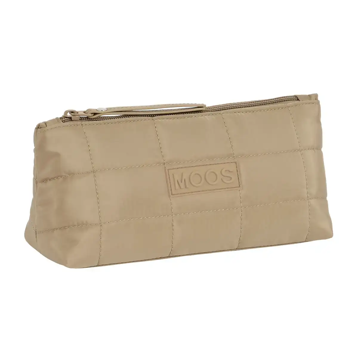 Trousse de toilette moos camel rembourre camel 23 x 12 x 8 cm _5169. DIAYTAR COTE D'IVOIRE - Où Chaque Produit est une Histoire à Raconter. Découvrez notre sélection de produits qui vous permettent de créer votre propre récit à travers vos achats.