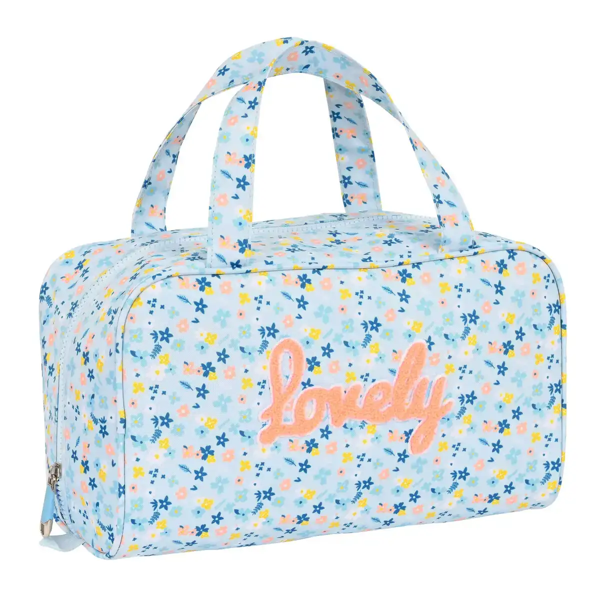 Trousse de toilette moos lovely bleu clair 31 x 14 x 19 cm _2205. DIAYTAR COTE D'IVOIRE - Là où le Shopping Devient une Expérience. Naviguez à travers notre catalogue diversifié et découvrez des produits qui ajoutent de la couleur et de la passion à votre vie.