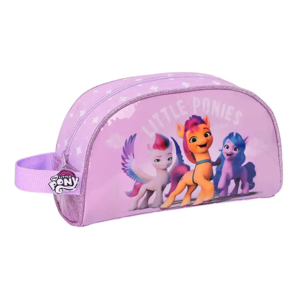 Trousse de toilette my little pony lila 26 x 16 x 9 cm _5572. DIAYTAR COTE D'IVOIRE - L'Art de Choisir, l'Art de Vivre. Explorez notre univers de produits soigneusement sélectionnés pour vous offrir une expérience shopping riche et gratifiante.