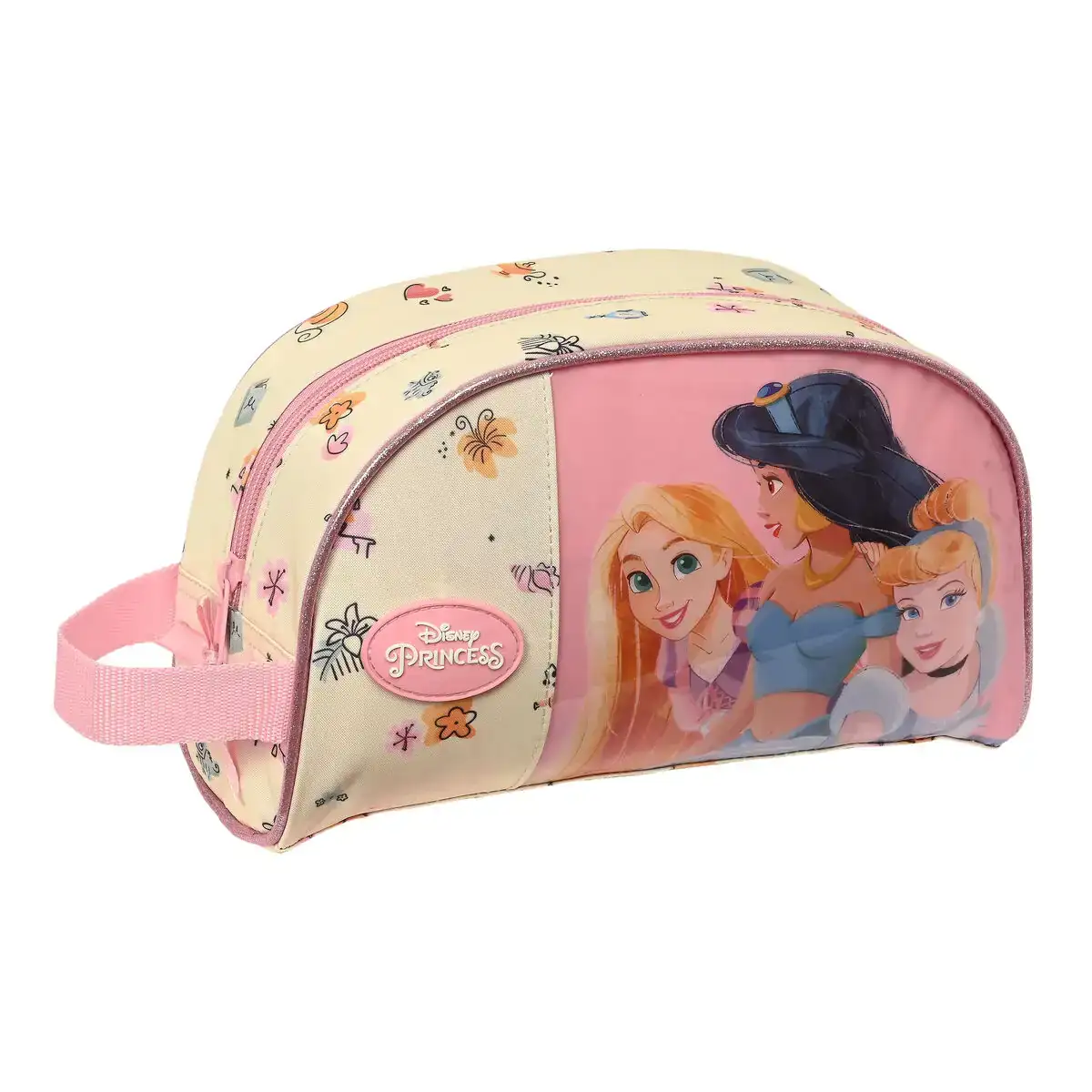 Trousse de toilette princesses disney magical beige rose 26 x 16 x 9 cm _1747. Bienvenue sur DIAYTAR COTE D'IVOIRE - Votre Source de Trouvailles Uniques. Explorez nos rayons virtuels pour dénicher des trésors que vous ne trouverez nulle part ailleurs, allant des trésors artisanaux aux articles tendance.