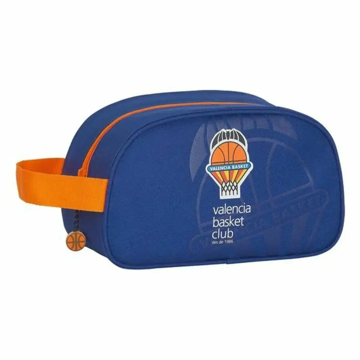 Trousse de toilette valencia basket bleu orange_8059. DIAYTAR COTE D'IVOIRE - Où Chaque Détail Fait la Différence. Parcourez notre sélection soignée et choisissez des articles qui rehaussent votre quotidien, du fonctionnel à l'esthétique.