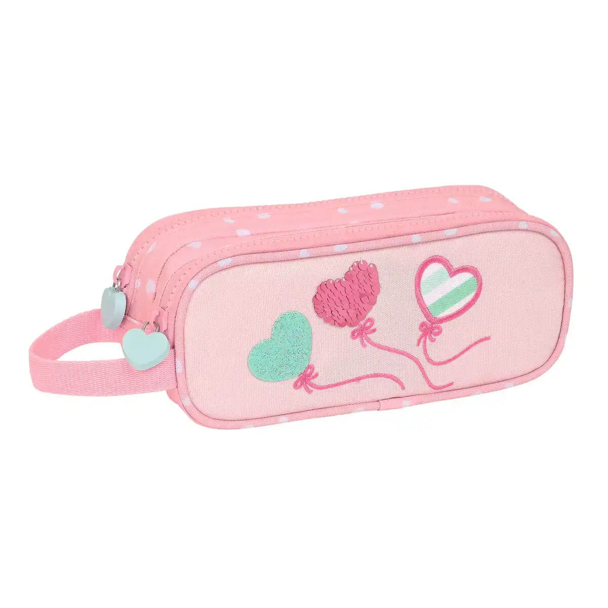 Trousse fourre tout double blackfit8 globitos rose 21 x 8 x 6 cm_9835. DIAYTAR COTE D'IVOIRE - Où Choisir Devient une Expression de Soi. Découvrez notre boutique en ligne et trouvez des articles qui révèlent votre personnalité et votre style.