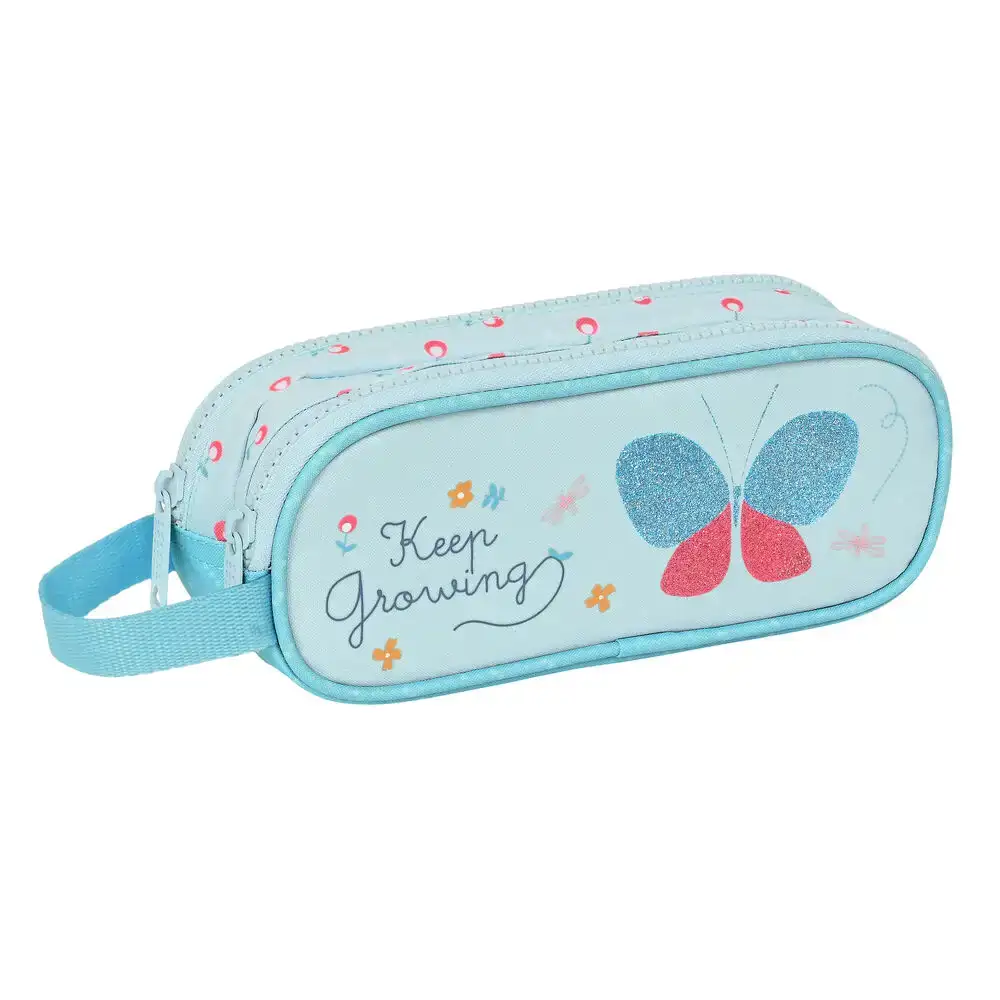 Trousse fourre tout double blackfit8 keep growing bleu clair 21 x 8 x 6 cm _4314. Bienvenue chez DIAYTAR COTE D'IVOIRE - Où le Shopping Devient un Plaisir. Découvrez notre boutique en ligne et trouvez des trésors qui égaieront chaque jour de votre vie.