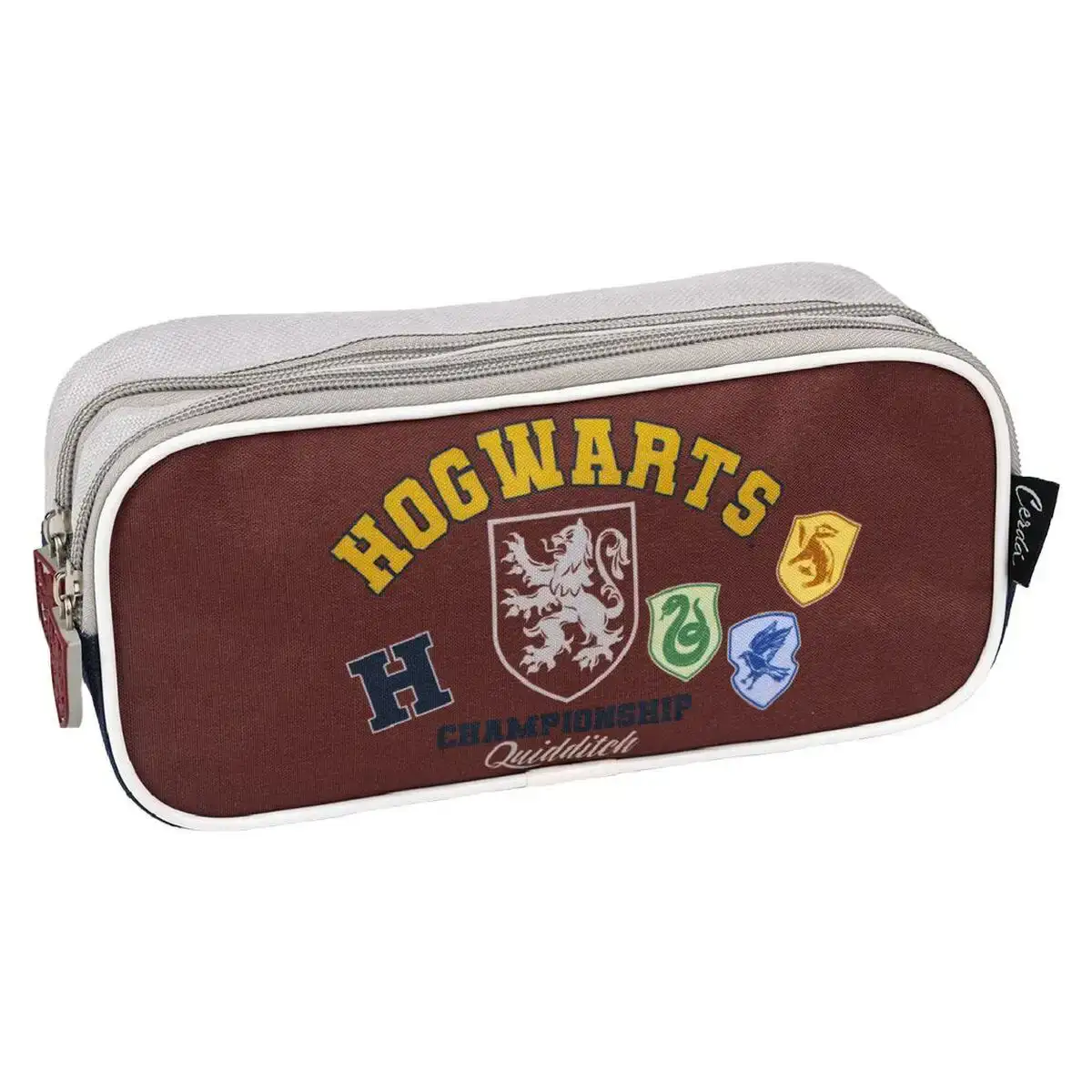 Trousse fourre tout double harry potter howarts 22 5 x 8 x 10 cm rouge bleu fonce_2107. Bienvenue chez DIAYTAR COTE D'IVOIRE - Où Chaque Produit a son Âme. Découvrez notre gamme et choisissez des articles qui résonnent avec votre personnalité et vos valeurs.