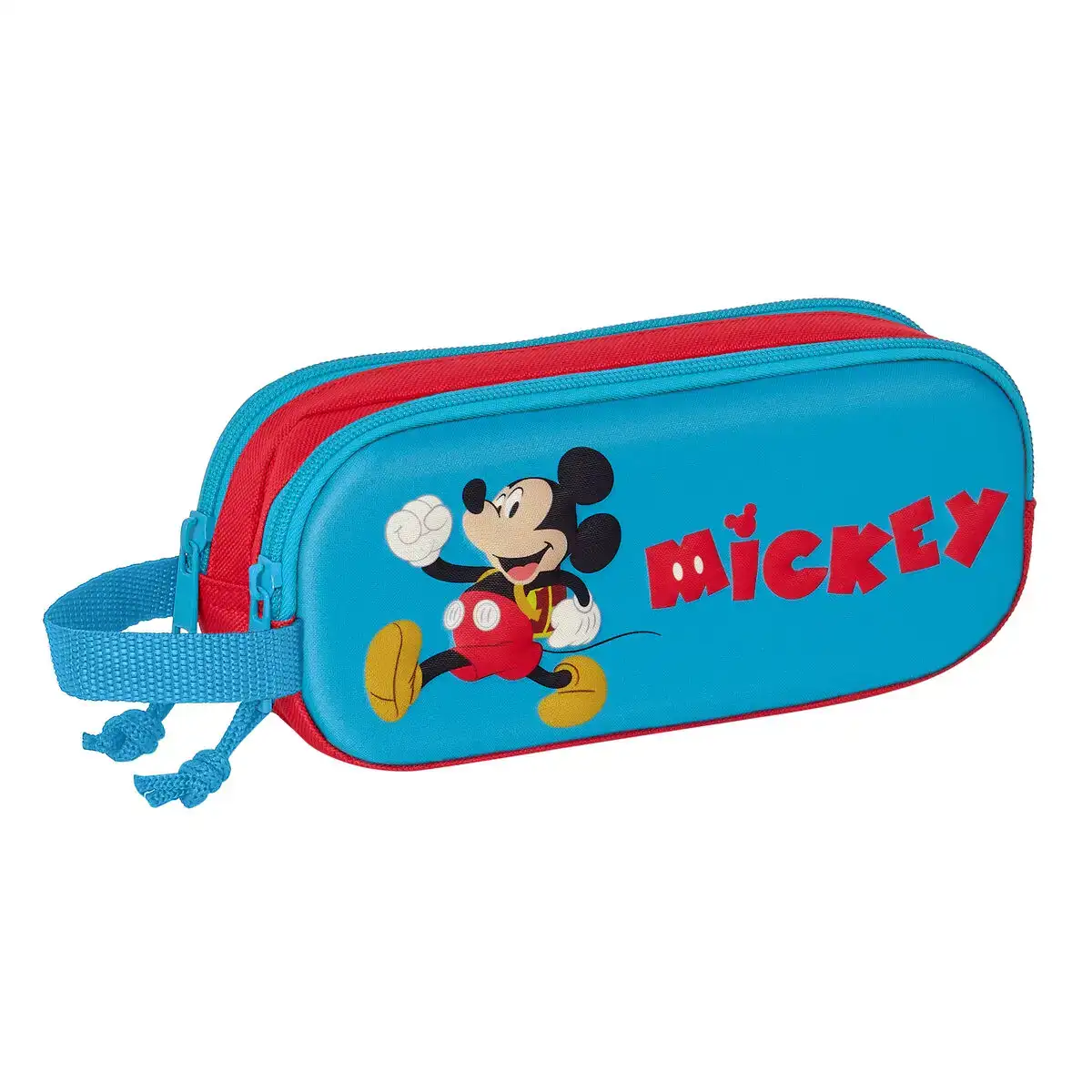 Trousse fourre tout double mickey mouse clubhouse 3d rouge bleu 21 x 8 x 6 cm_8604. Bienvenue chez DIAYTAR COTE D'IVOIRE - Votre Destination Shopping Complète! Découvrez une boutique en ligne généraliste au Côte d'Ivoire offrant une vaste gamme de produits, allant des vêtements aux gadgets électroniques, en passant par l'artisanat local.