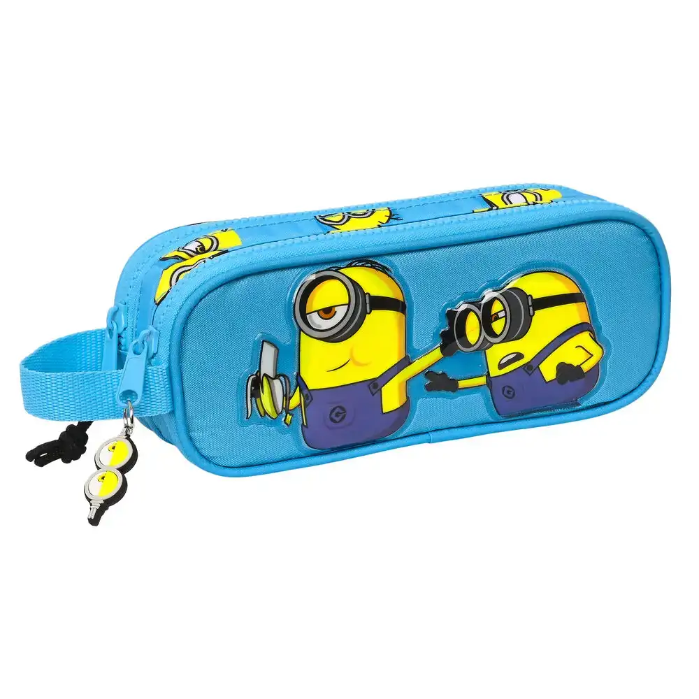 Trousse fourre tout double minions minionstatic bleu 21 x 8 x 6 cm _9489. Bienvenue chez DIAYTAR COTE D'IVOIRE - Où Votre Shopping Prend Vie. Découvrez notre univers et dénichez des trésors qui ajoutent de la couleur à votre quotidien.