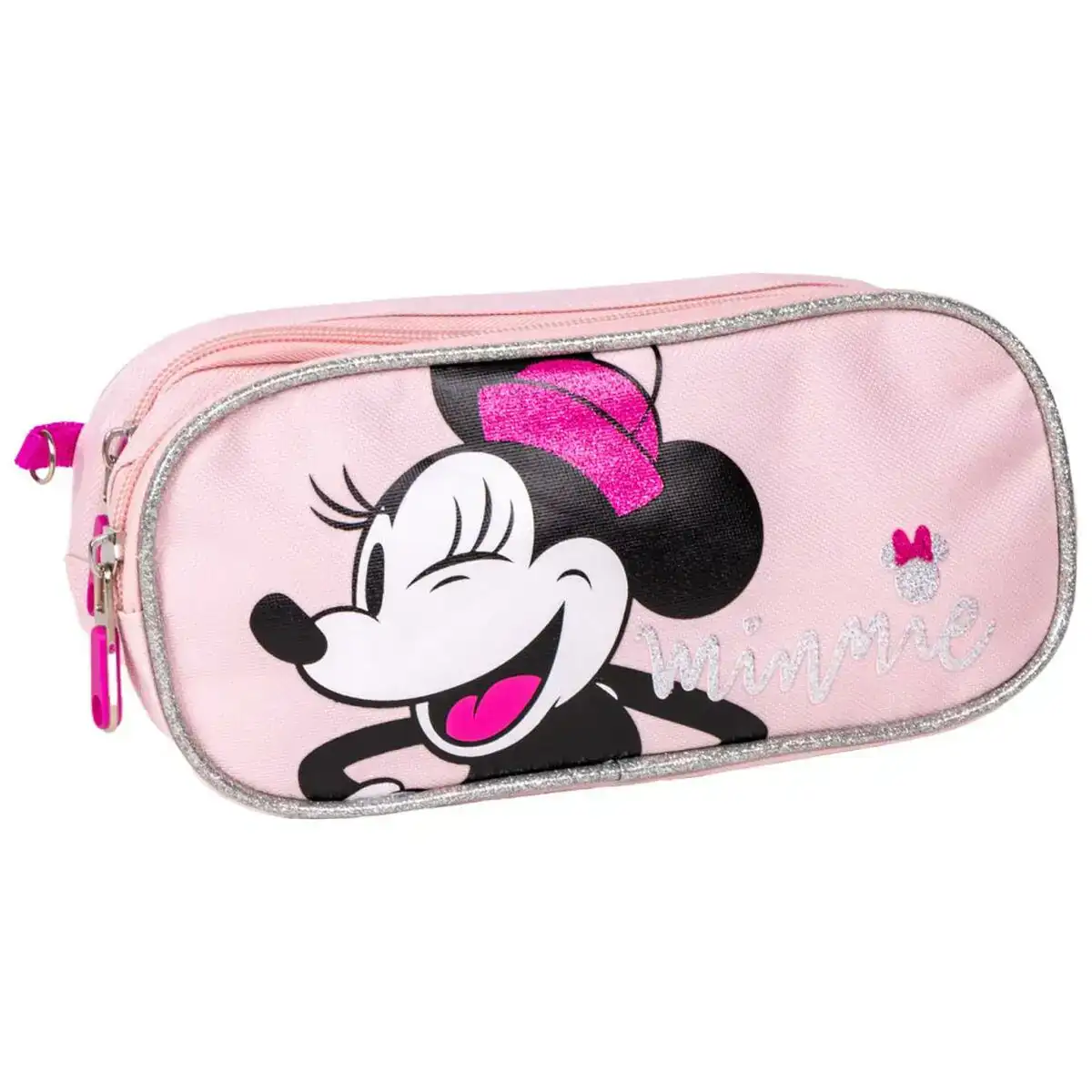Trousse fourre tout double minnie mouse rose 22 5 x 8 x 10 cm_2710. Entrez dans l'Univers de DIAYTAR COTE D'IVOIRE - Où le Choix Rencontre l'Authenticité. Explorez nos rayons virtuels et trouvez des produits qui incarnent la richesse de notre culture.