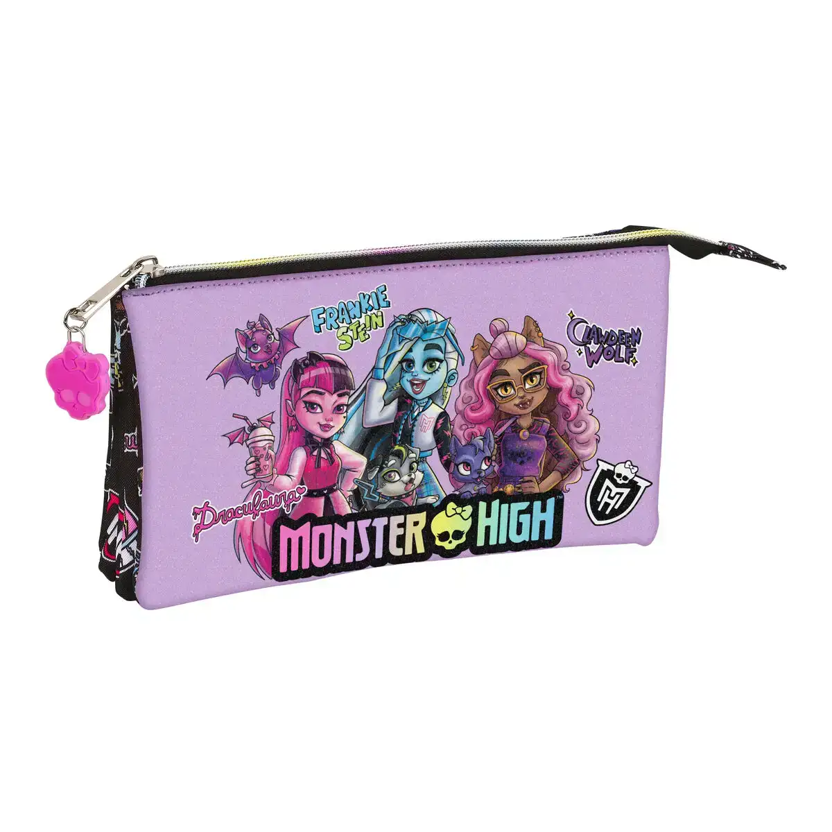 Trousse fourre tout double monster high creep noir 22 x 12 x 3 cm_3496. DIAYTAR COTE D'IVOIRE - Où Choisir est une Célébration de l'Artisanat Local. Découvrez notre boutique en ligne et choisissez des produits qui incarnent la passion des artisans sénégalais.