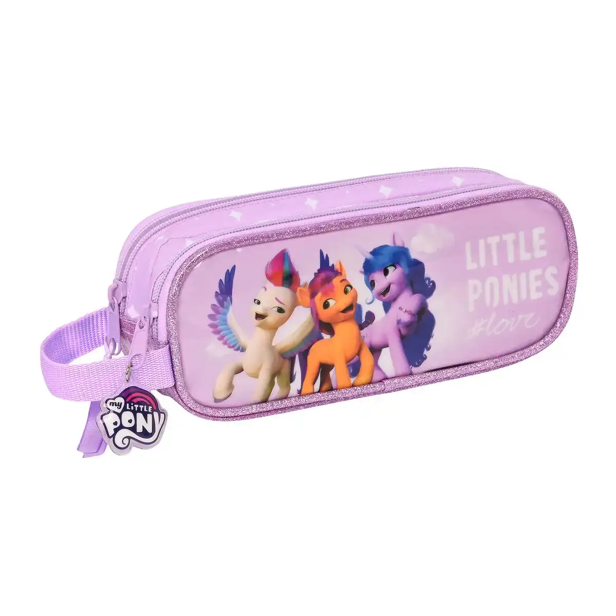 Trousse fourre tout double my little pony lila 21 x 8 x 6 cm _2876. DIAYTAR COTE D'IVOIRE - Où la Qualité et la Diversité Fusionnent. Explorez notre boutique en ligne pour découvrir une gamme variée de produits qui incarnent l'excellence et l'authenticité.