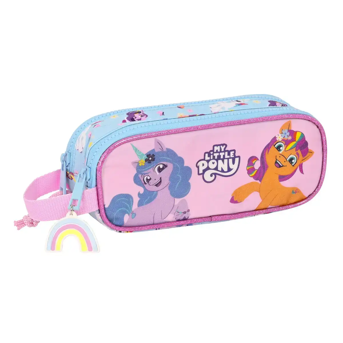 Trousse fourre tout double my little pony wild free bleu rose 21 x 8 x 6 cm_5777. Votre Destination de Choix: DIAYTAR COTE D'IVOIRE - Où l'Authenticité Rencontre la Commodité. Faites l'expérience de magasiner en ligne pour des articles qui incarnent la richesse culturelle et la modernité du Côte d'Ivoire.