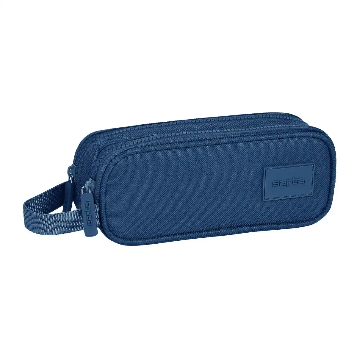 Trousse fourre tout double safta blue marine 21 x 8 x 6 cm_6877. Entrez dans l'Univers de DIAYTAR COTE D'IVOIRE - Où Chaque Produit a sa Place. Explorez nos rayons virtuels et choisissez des articles qui s'intègrent parfaitement à votre style de vie.