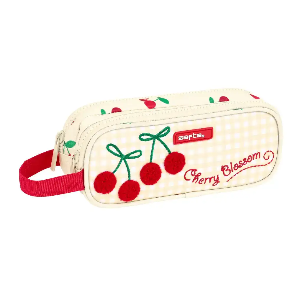 Trousse fourre tout double safta cherry beige 21 x 8 x 6 cm _7422. Découvrez DIAYTAR COTE D'IVOIRE - Là où Votre Shopping Prend Vie. Plongez dans notre vaste sélection et trouvez des produits qui ajoutent une touche spéciale à votre quotidien.