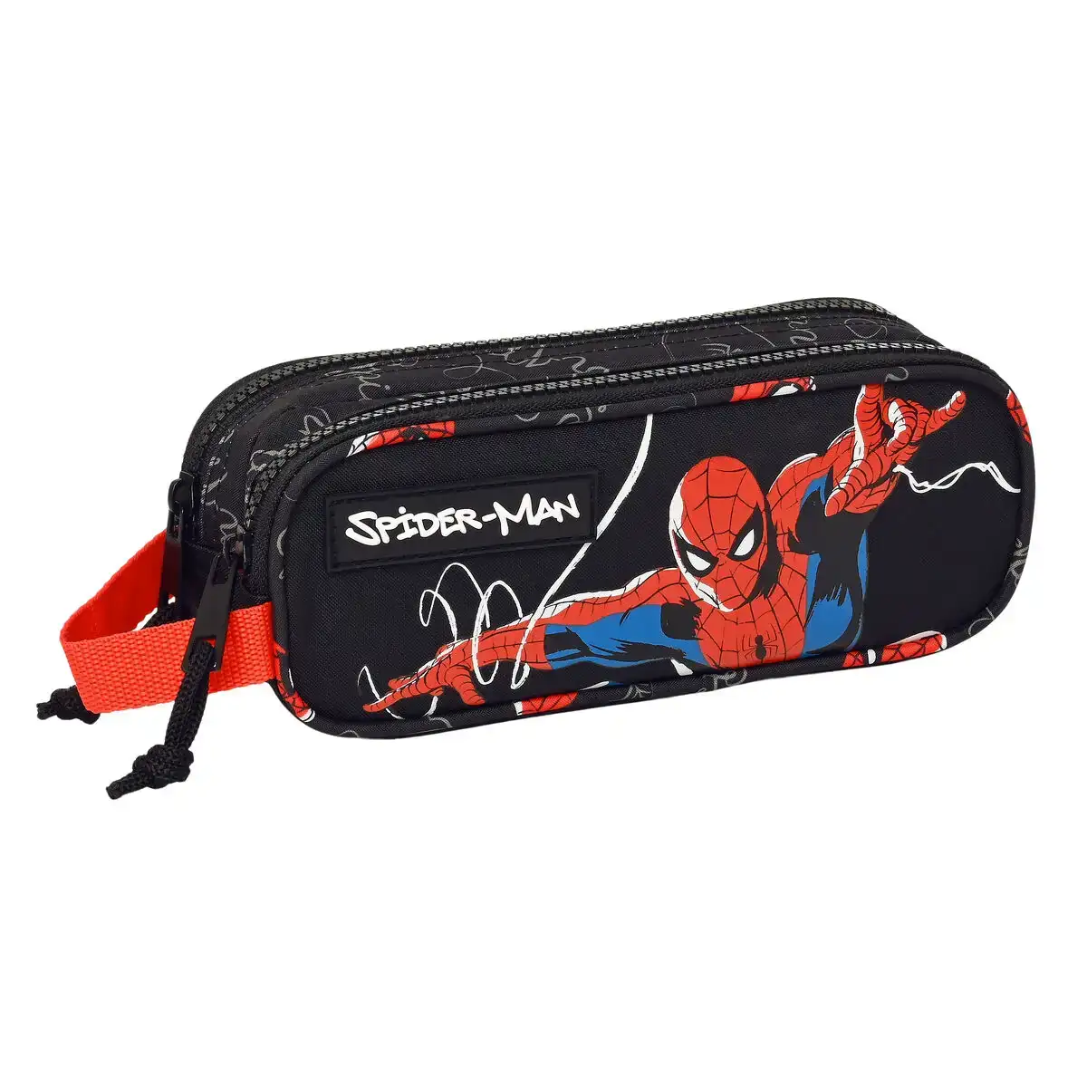 Trousse fourre tout double spiderman hero noir 21 x 8 x 6 cm _3982. Bienvenue chez DIAYTAR COTE D'IVOIRE - Où le Shopping Rime avec Diversité. Plongez dans notre univers de produits et découvrez des trésors qui représentent la richesse culturelle du Côte d'Ivoire.