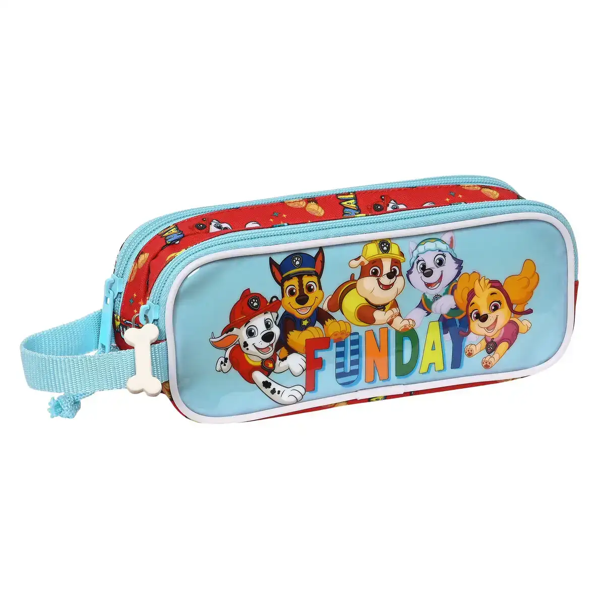 Trousse fourre tout double the paw patrol funday rouge bleu clair 21 x 8 x 6 cm _7918. DIAYTAR COTE D'IVOIRE - Votre Passage vers l'Élégance Abordable. Explorez notre collection où chaque produit est choisi pour sa qualité et son accessibilité, incarnant ainsi l'essence du Côte d'Ivoire.