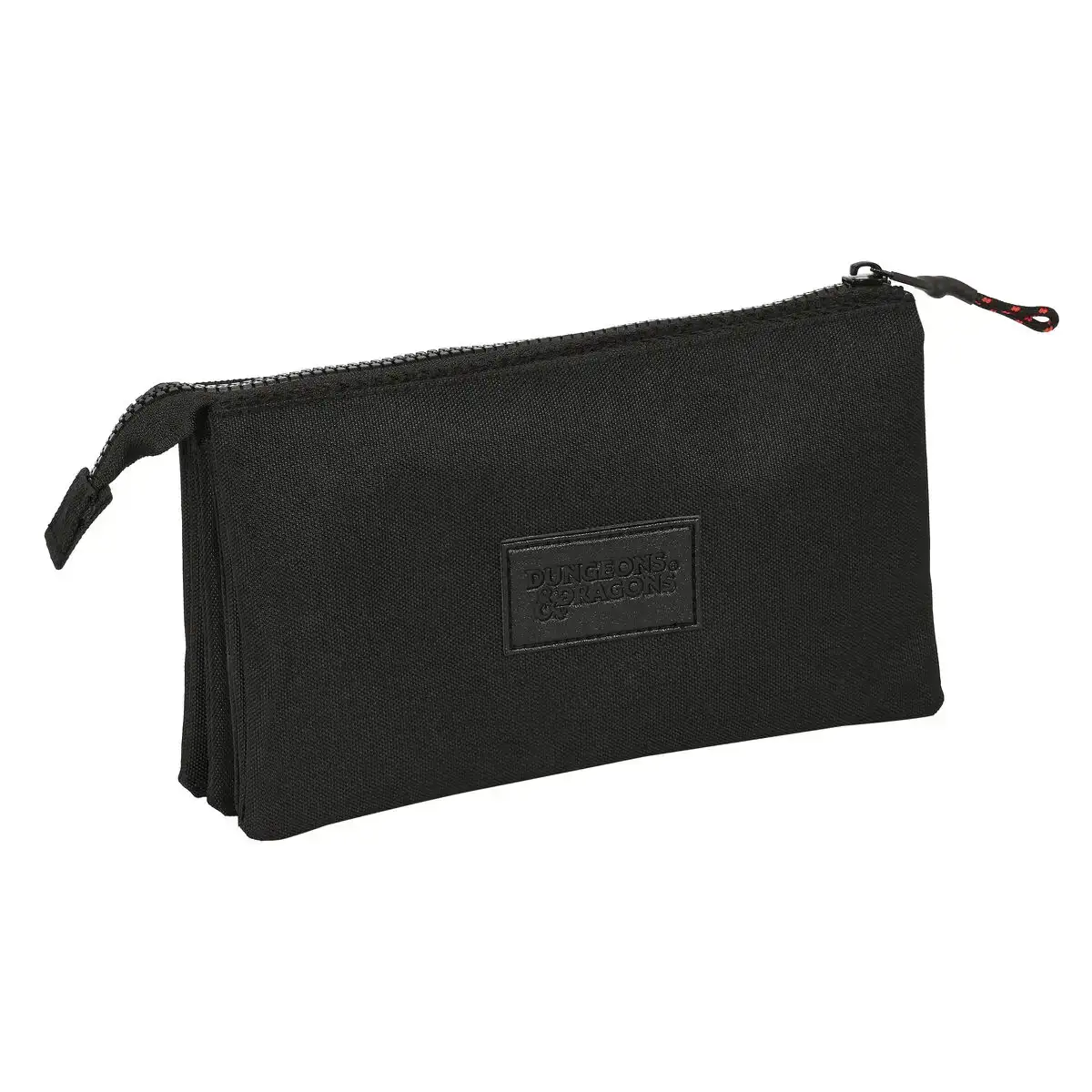 Trousse fourre tout triple dungeons dragons noir 22 x 12 x 3 cm_6796. Bienvenue sur DIAYTAR COTE D'IVOIRE - Où Chaque Produit a son Histoire. Découvrez notre sélection unique et choisissez des articles qui racontent la richesse culturelle et artistique du Côte d'Ivoire.