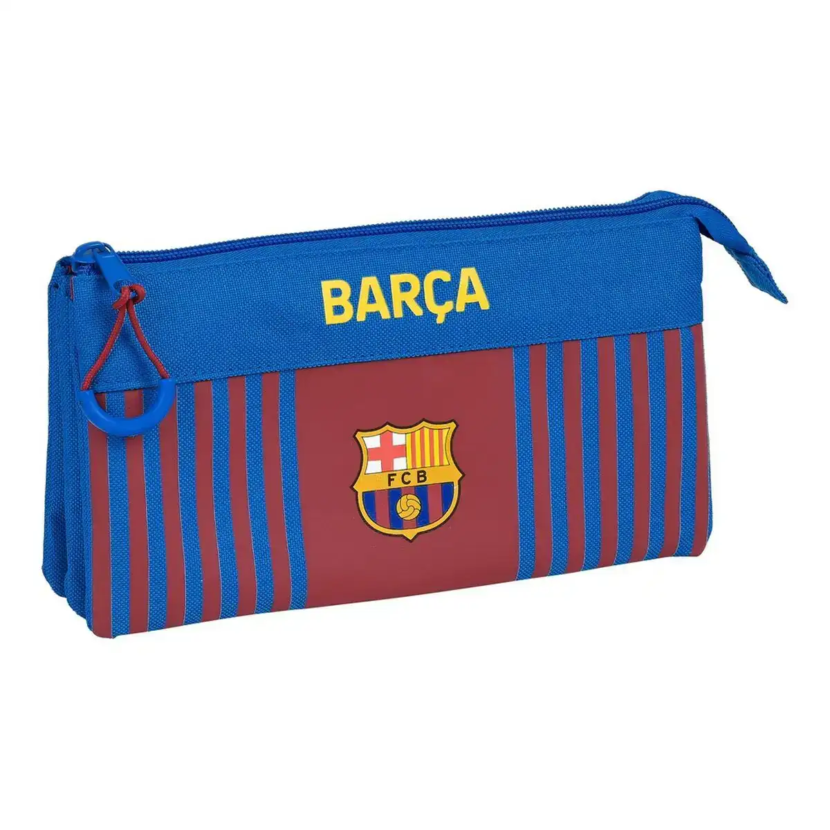 Trousse fourre tout triple f c barcelona m744 22 x 12 x 3 cm bordeaux blue marine_5363. DIAYTAR COTE D'IVOIRE - Là où Chaque Produit Est une Trouvaille. Explorez notre sélection minutieuse et découvrez des articles qui correspondent à votre style de vie et à vos aspirations.