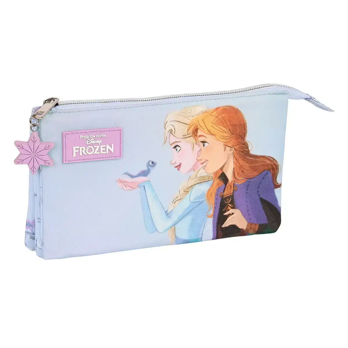Trousse fourre tout triple frozen believe lila 22 x 12 x 3 cm_8925. DIAYTAR COTE D'IVOIRE - Où l'Élégance Rencontre l'Authenticité. Naviguez à travers notre boutique en ligne et choisissez des produits qui incarnent le style et la tradition du Côte d'Ivoire.