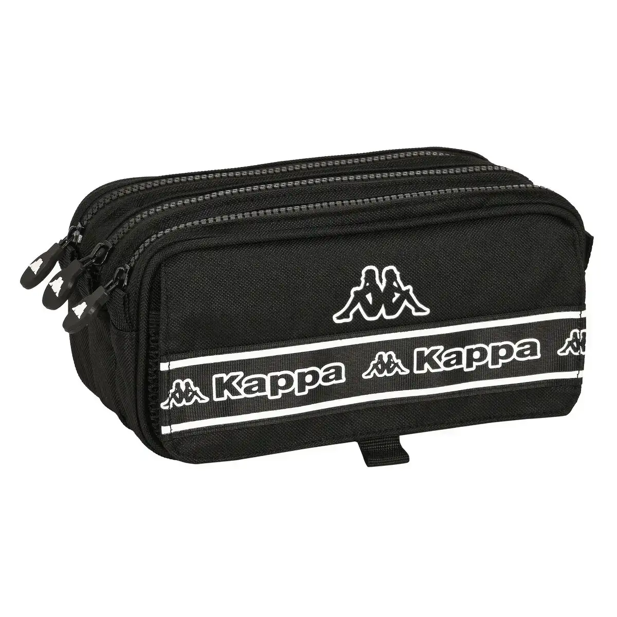 Trousse fourre tout triple kappa 21 5 x 10 x 8 cm noir_7962. DIAYTAR COTE D'IVOIRE - Où Choisir est une Célébration. Découvrez notre sélection de produits qui représentent la diversité et la joie du Côte d'Ivoire, à chaque étape de votre vie.