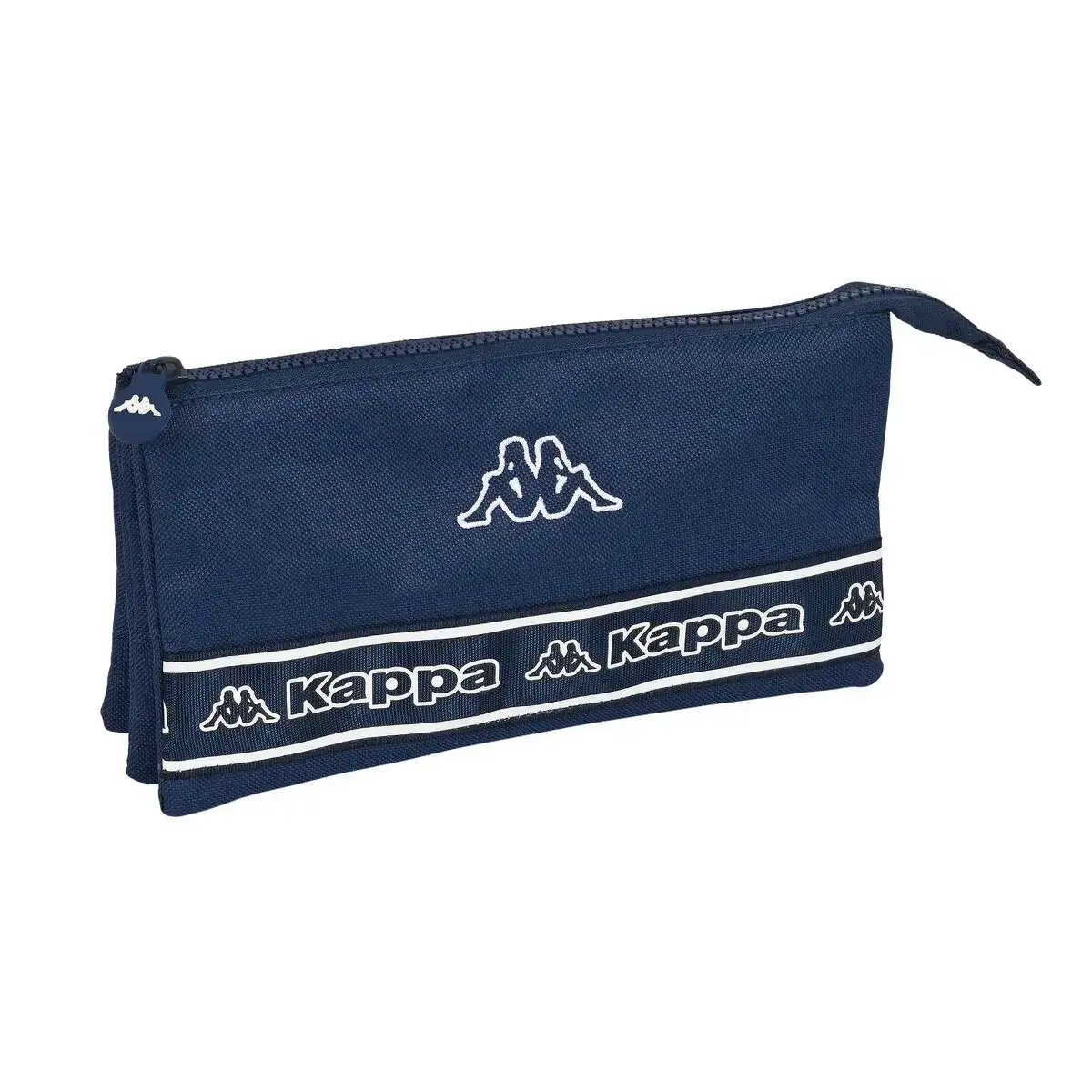 Trousse fourre tout triple kappa navy blue marine 22 x 12 x 3 cm _4481. DIAYTAR COTE D'IVOIRE - Où Choisir est une Célébration de l'Artisanat Local. Découvrez notre boutique en ligne et choisissez des produits qui incarnent la passion des artisans sénégalais.