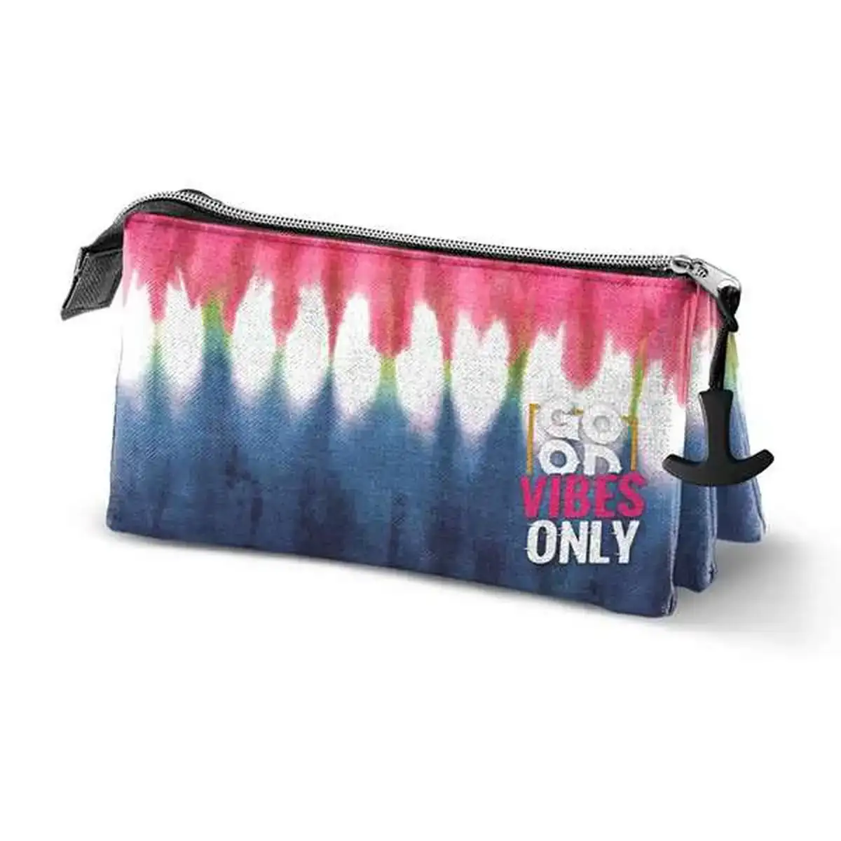 Trousse fourre tout triple karactermania eco omp good vibes only tie dye denim 23 x 11 x 10 cm _1500. DIAYTAR COTE D'IVOIRE - L'Art de Choisir, l'Art de Vivre. Explorez notre univers de produits soigneusement sélectionnés pour vous offrir une expérience shopping riche et gratifiante.