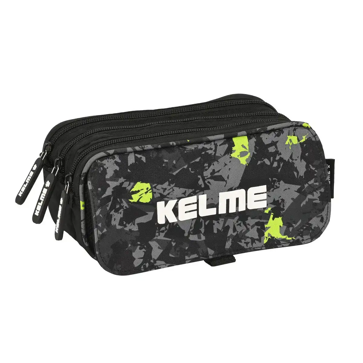 Trousse fourre tout triple kelme jungle noir gris citron 21 5 x 10 x 8 cm _1089. DIAYTAR COTE D'IVOIRE - Votre Univers Shopping Éclectique. Explorez nos offres variées et découvrez des articles qui embrassent la diversité et la polyvalence de vos besoins.