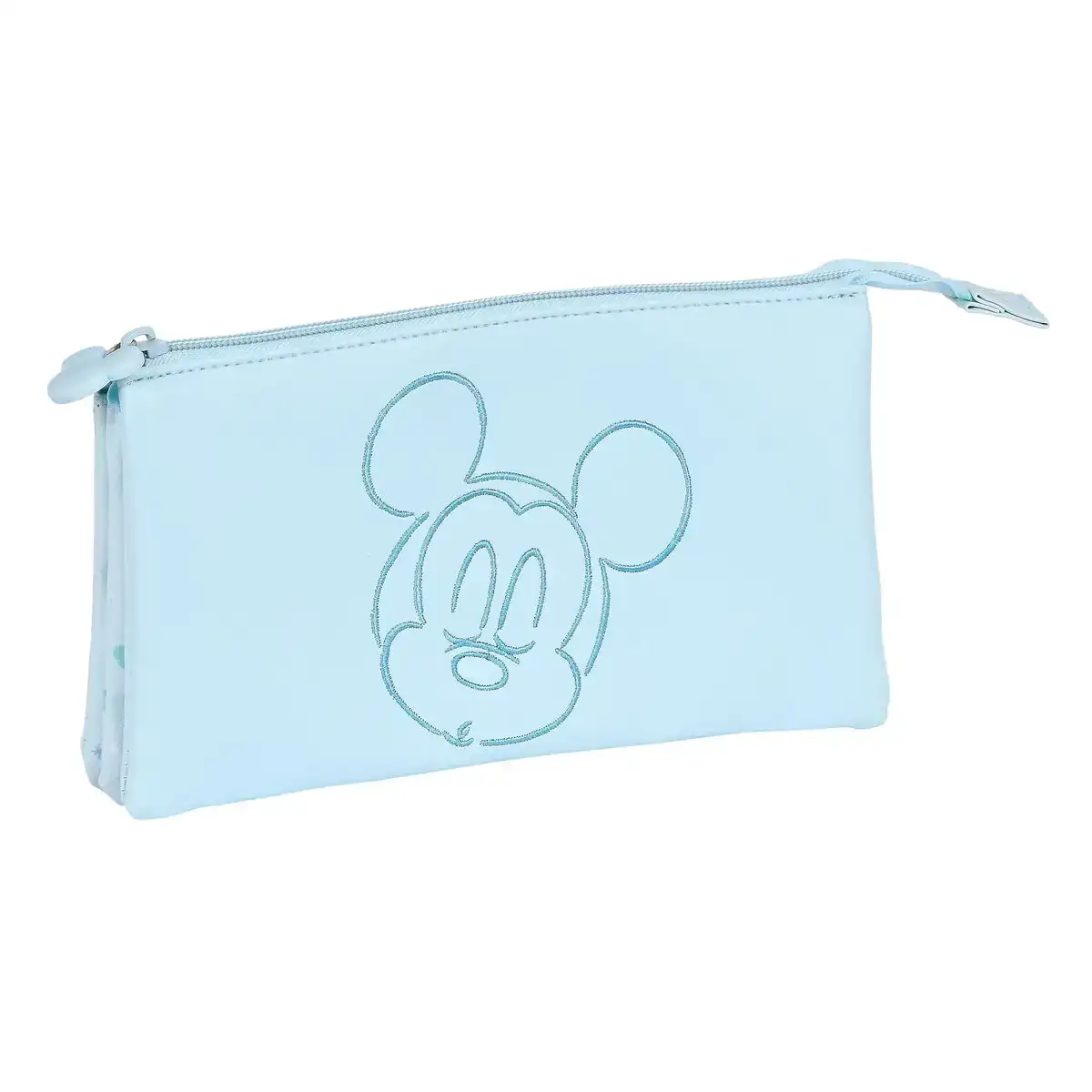 Trousse fourre tout triple mickey mouse clubhouse baby bleu clair 22 x 12 x 3 cm _7362. DIAYTAR COTE D'IVOIRE - Là où la Qualité est Non Négociable. Parcourez notre boutique en ligne pour découvrir des produits qui incarnent le raffinement et l'excellence du Côte d'Ivoire.