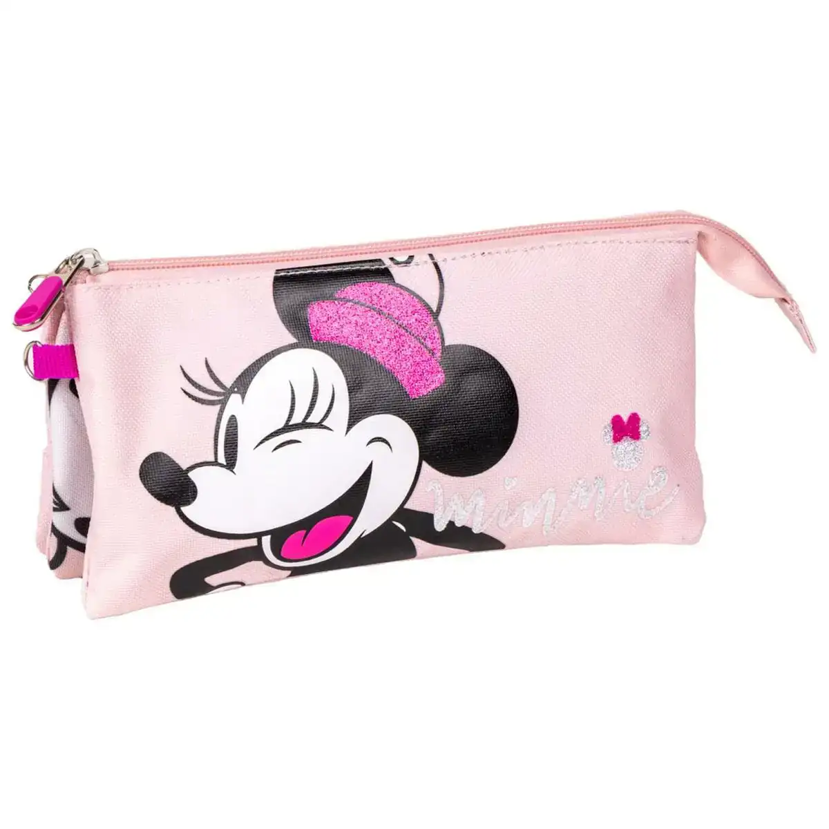 Trousse fourre tout triple minnie mouse 22 5 x 2 x 11 5 cm rose_5450. DIAYTAR COTE D'IVOIRE - Où Chaque Détail Compte. Naviguez à travers notre gamme variée et choisissez des articles qui ajoutent une touche spéciale à votre quotidien, toujours avec qualité et style.