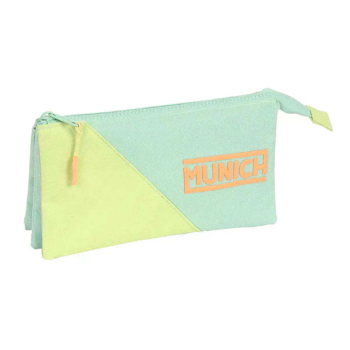 Trousse fourre tout triple munich sunset jaune vert clair 22 x 12 x 3 cm _8181. DIAYTAR COTE D'IVOIRE - L'Art de Choisir, l'Art de Vivre. Explorez notre univers de produits soigneusement sélectionnés pour vous offrir une expérience shopping riche et gratifiante.