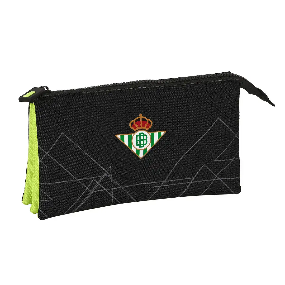 Trousse fourre tout triple real betis balompie noir citron 22 x 12 x 3 cm_5660. Bienvenue sur DIAYTAR COTE D'IVOIRE - Là où le Shopping Devient une Aventure. Explorez notre catalogue et dénichez des trésors qui élargiront votre horizon shopping.