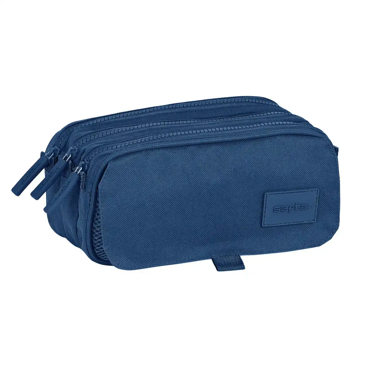 Trousse fourre tout triple safta 21 5 x 10 x 8 cm blue marine_7913. DIAYTAR COTE D'IVOIRE - L'Art de Choisir, l'Art de Vivre. Parcourez notre boutique en ligne et découvrez des produits qui transforment chaque choix en une expérience enrichissante.
