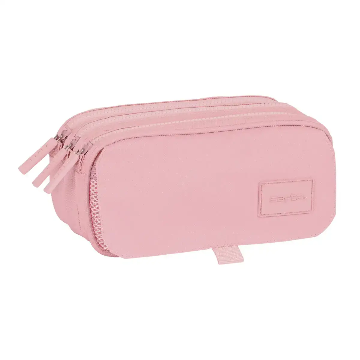 Trousse fourre tout triple safta 21 5 x 10 x 8 cm rose_5137. Bienvenue chez DIAYTAR COTE D'IVOIRE - Où le Shopping Rencontre la Qualité. Explorez notre sélection soigneusement conçue et trouvez des produits qui définissent le luxe abordable.
