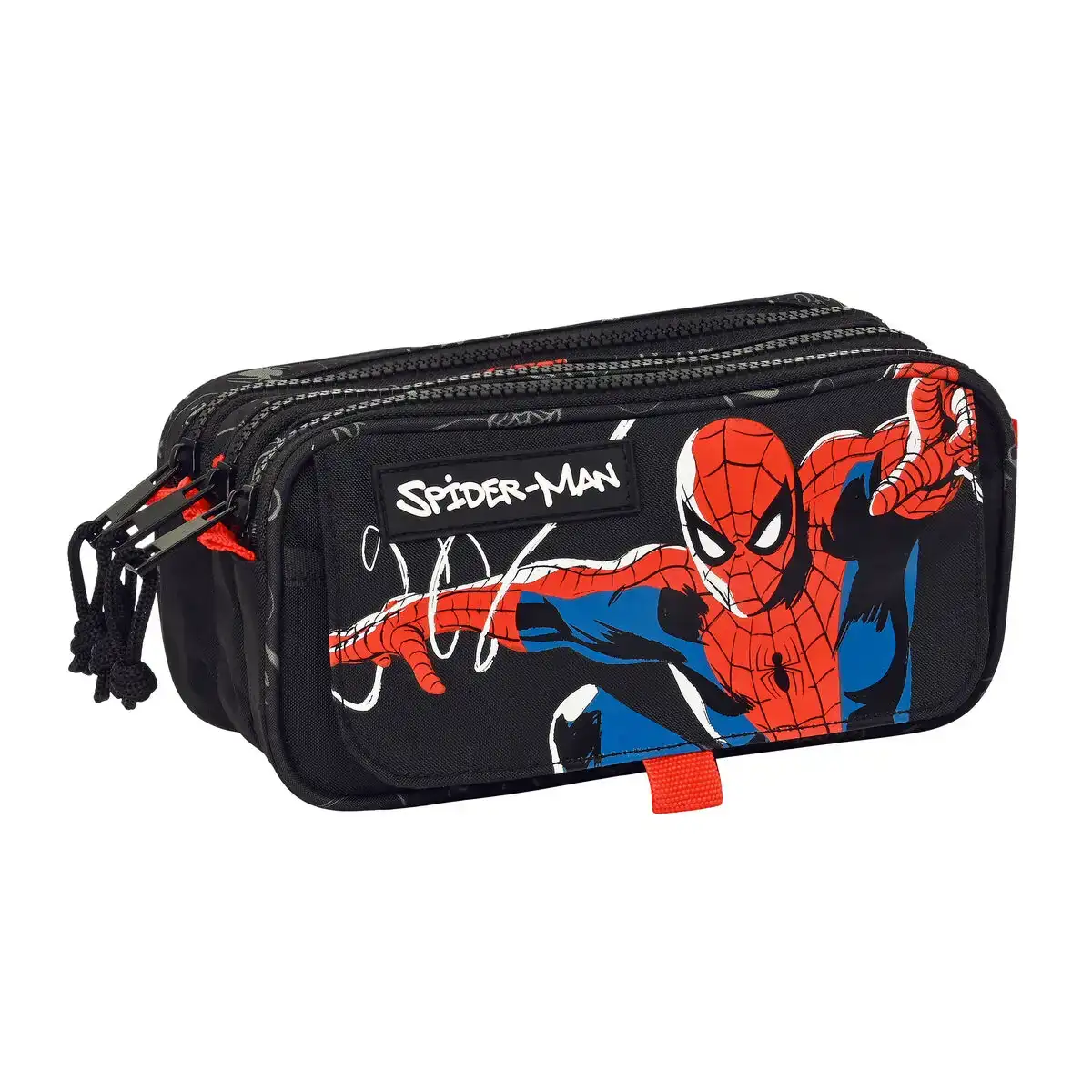 Trousse fourre tout triple spiderman hero noir 21 5 x 10 x 8 cm _1118. DIAYTAR COTE D'IVOIRE - Votre Escapade Shopping Virtuelle. Explorez notre boutique en ligne et dénichez des trésors qui évoquent la culture et le savoir-faire sénégalais, un clic à la fois.