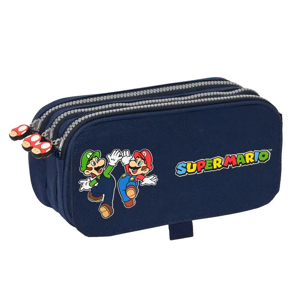 Trousse fourre tout triple super mario 21 5 x 10 x 8 cm blue marine_2603. Bienvenue chez DIAYTAR COTE D'IVOIRE - Où Chaque Produit a son Histoire. Découvrez notre sélection unique et trouvez des articles qui racontent la richesse culturelle et artistique du Côte d'Ivoire.