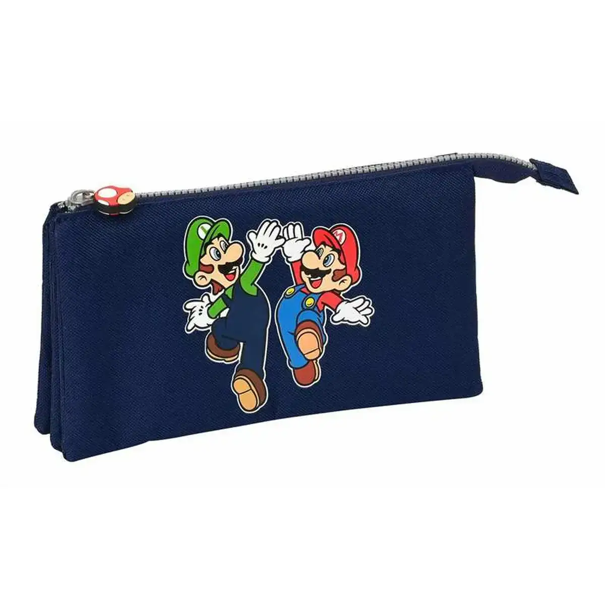 Trousse fourre tout triple super mario 22 x 12 x 3 cm_8897. DIAYTAR COTE D'IVOIRE - Où Chaque Produit est une Histoire à Raconter. Découvrez notre sélection de produits qui vous permettent de créer votre propre récit à travers vos achats.