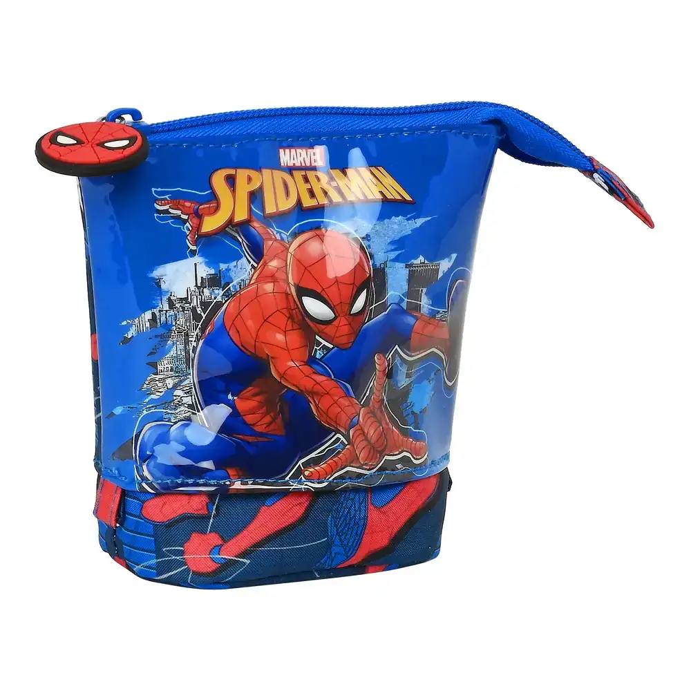 Trousse gobelet spiderman great power rouge bleu 8 x 19 x 6 cm _5562. DIAYTAR COTE D'IVOIRE - Où Choisir est un Acte de Création. Naviguez à travers notre plateforme et choisissez des produits qui complètent votre histoire personnelle.