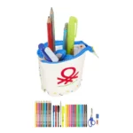 Trousse scolaire avec accessoires benetton topitos blanc 8 x 19 x 6 cm 32 pieces _1292. DIAYTAR COTE D'IVOIRE - Votre Pass vers la Découverte. Explorez notre boutique en ligne et plongez dans un voyage à travers des produits authentiques et contemporains, tous réunis sous un même toit.