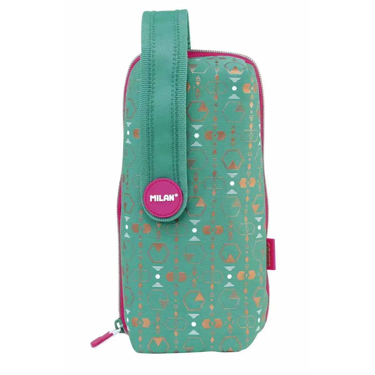 Trousse scolaire avec accessoires milan copper iii 22 5 x 11 5 x 11 cm vert_2456. DIAYTAR COTE D'IVOIRE - Votre Portail Vers l'Élégance Accessible. Parcourez notre boutique en ligne pour découvrir des produits qui incarnent le luxe à des prix abordables.