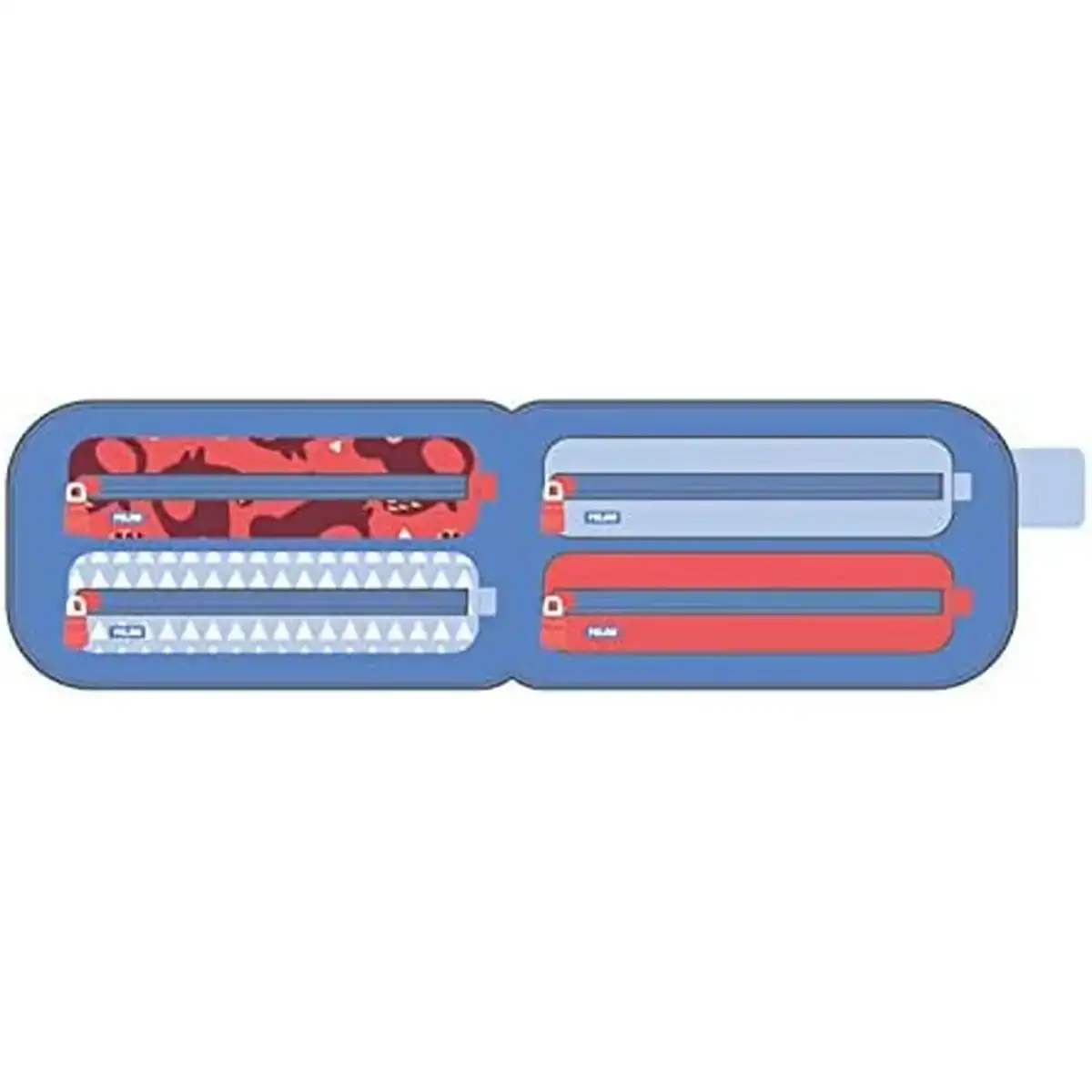 Trousse scolaire avec accessoires milan net lit 22 5 x 11 5 x 11 cm corail_4774. Bienvenue chez DIAYTAR COTE D'IVOIRE - Où le Shopping Rime avec Diversité. Plongez dans notre univers de produits et découvrez des trésors qui représentent la richesse culturelle du Côte d'Ivoire.