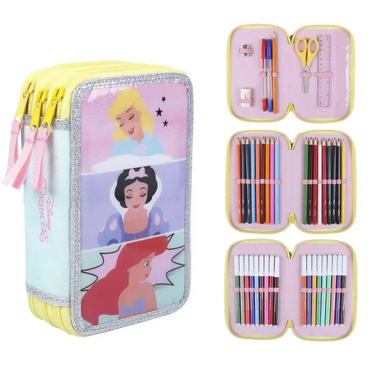 Trousse scolaire avec accessoires princesses disney 43 pieces rose 12 5 x 6 5 x 19 5 cm _9914. Entrez dans le Monde de DIAYTAR COTE D'IVOIRE - Où Chaque Produit Raconte une Histoire Unique. Explorez notre sélection et laissez-vous transporter par des récits à travers les articles que vous choisissez.