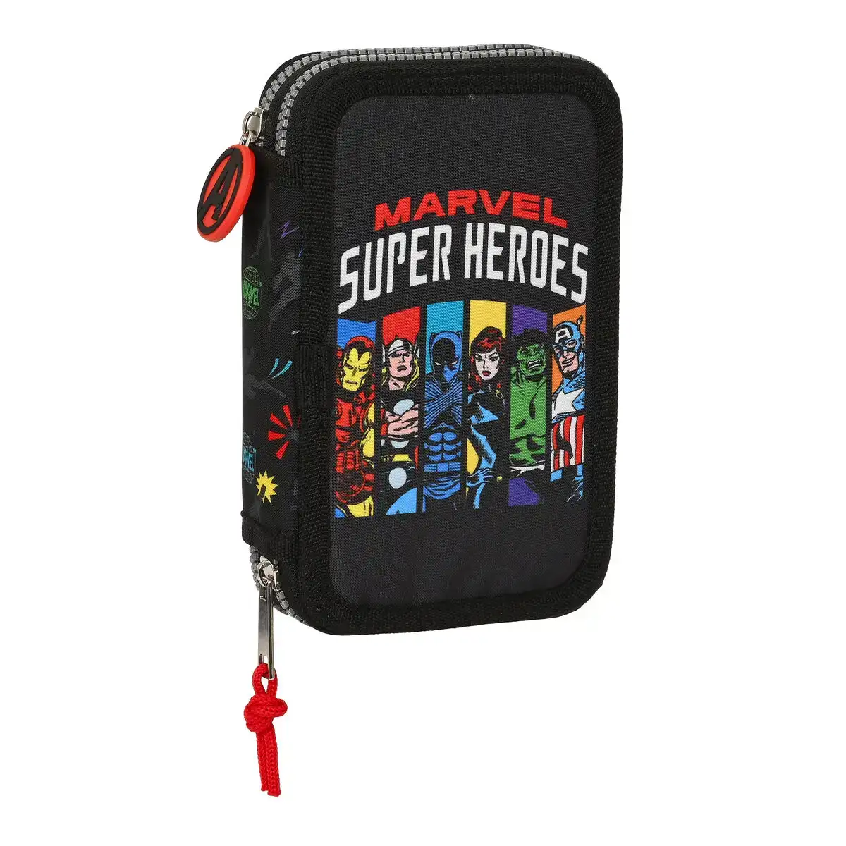 Trousse scolaire avec accessoires the avengers super heroes noir 12 5 x 19 5 x 4 cm 28 pieces _2793. Entrez dans l'Univers de DIAYTAR COTE D'IVOIRE - Où Choisir est un Voyage. Explorez notre gamme diversifiée et trouvez des articles qui répondent à tous vos besoins et envies.