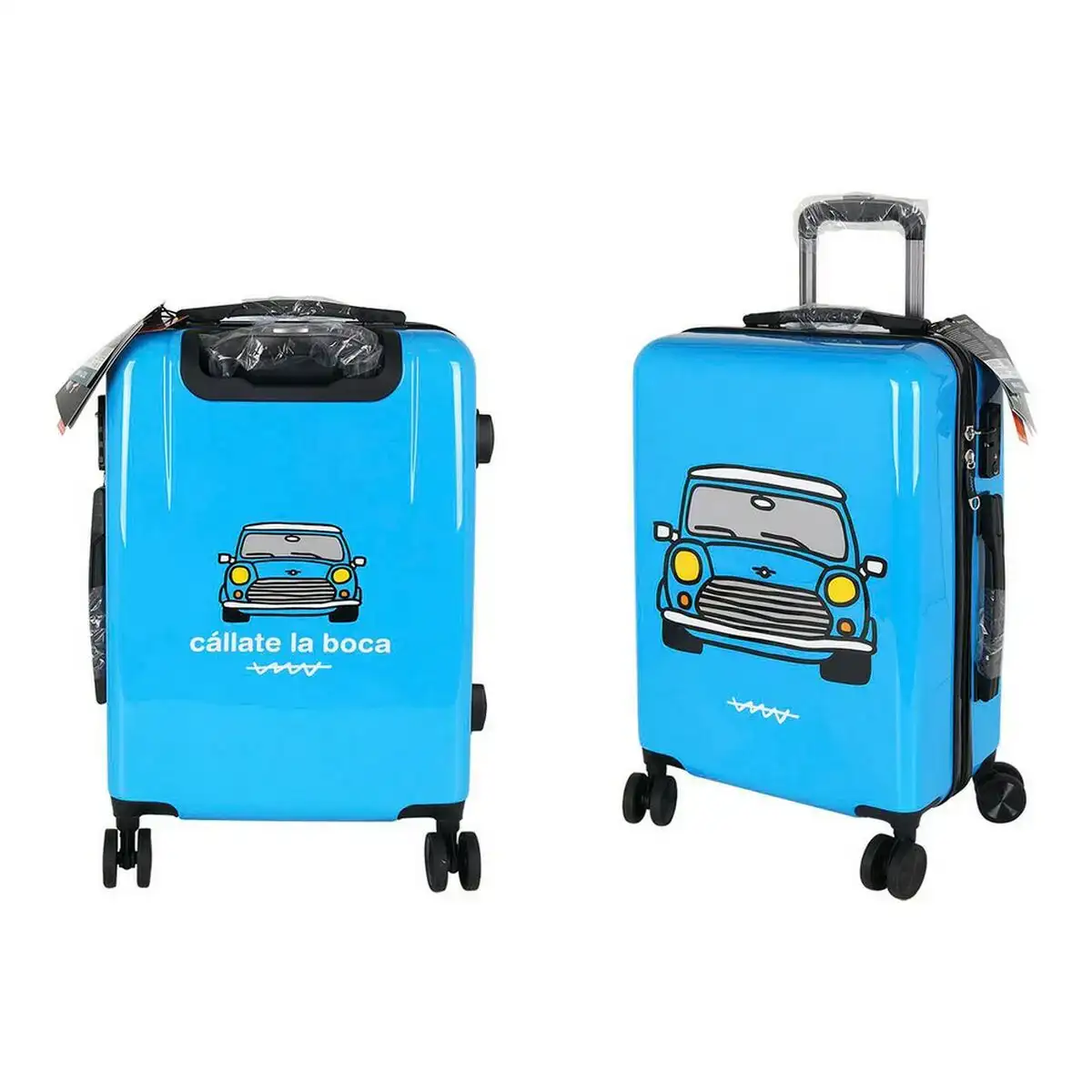 Valise cabine callate la boca bleu voiture 39 x 22 x 57 cm_2647. DIAYTAR COTE D'IVOIRE - Là où Choisir est une Affirmation de Style. Naviguez à travers notre boutique en ligne et choisissez des produits qui vous distinguent et vous valorisent.