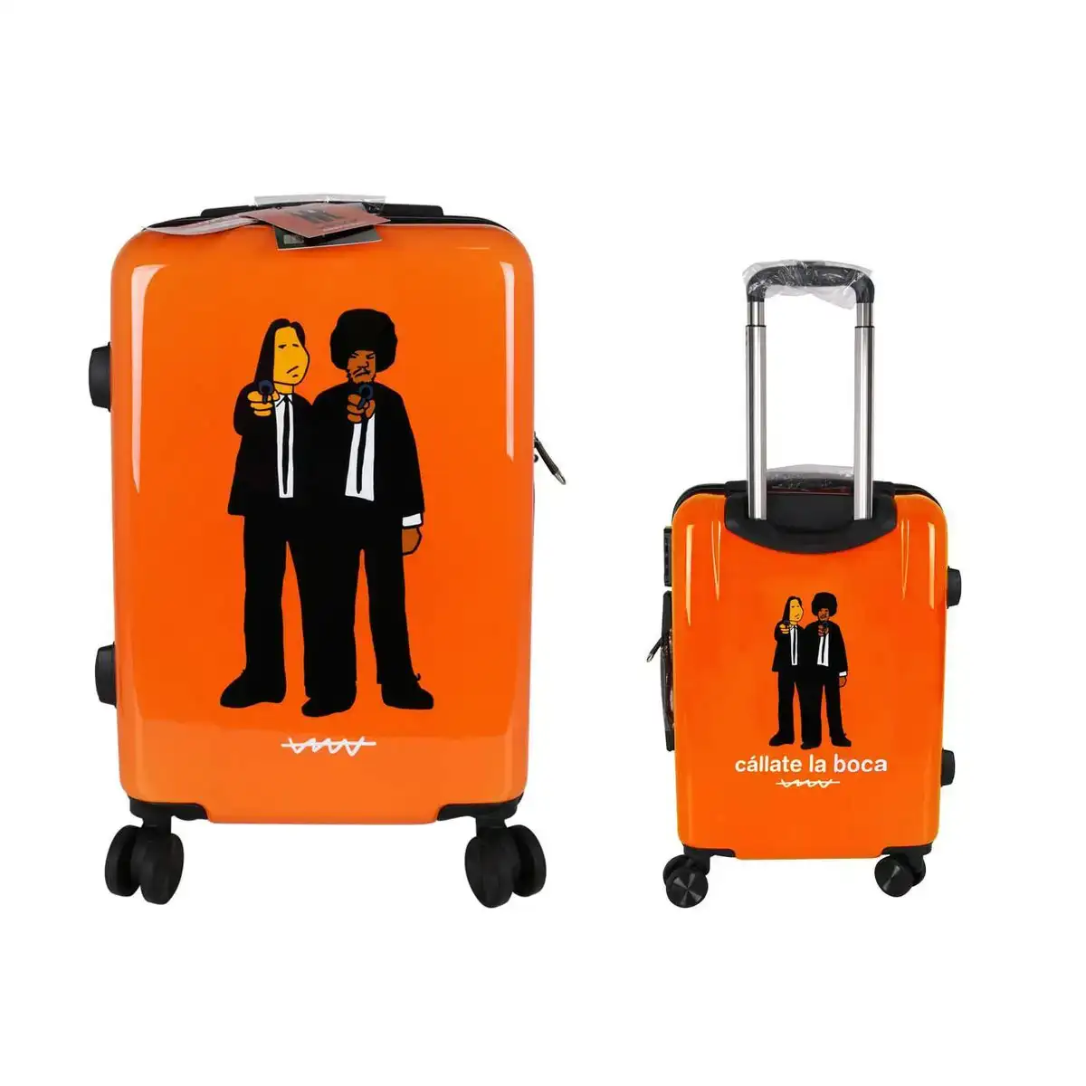 Valise cabine callate la boca pulp orange 39 x 22 x 57 cm_6871. DIAYTAR COTE D'IVOIRE - Votre Passage vers l'Exceptionnel. Explorez notre boutique en ligne, où chaque produit est choisi avec soin pour offrir une expérience de shopping inoubliable.